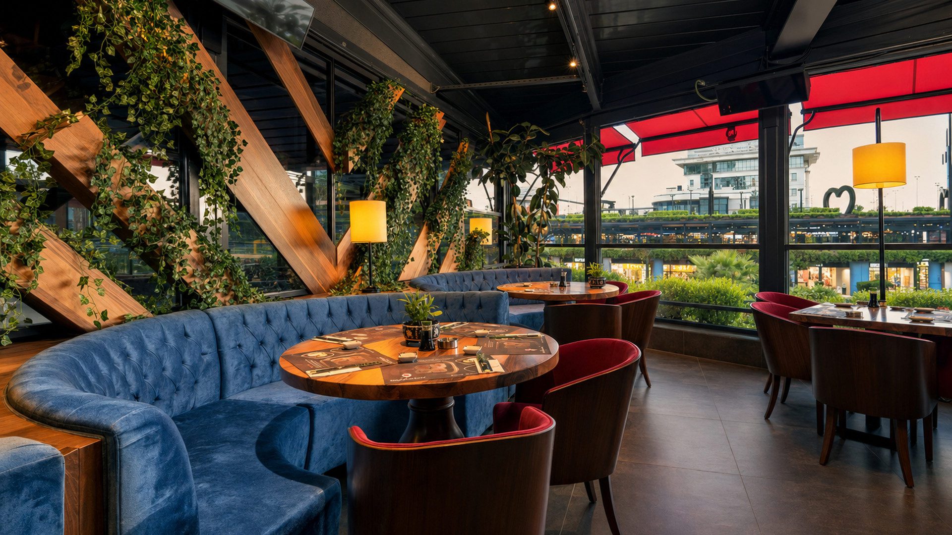 Sushi restoranı tasarımı: Sushinami oturma grupları