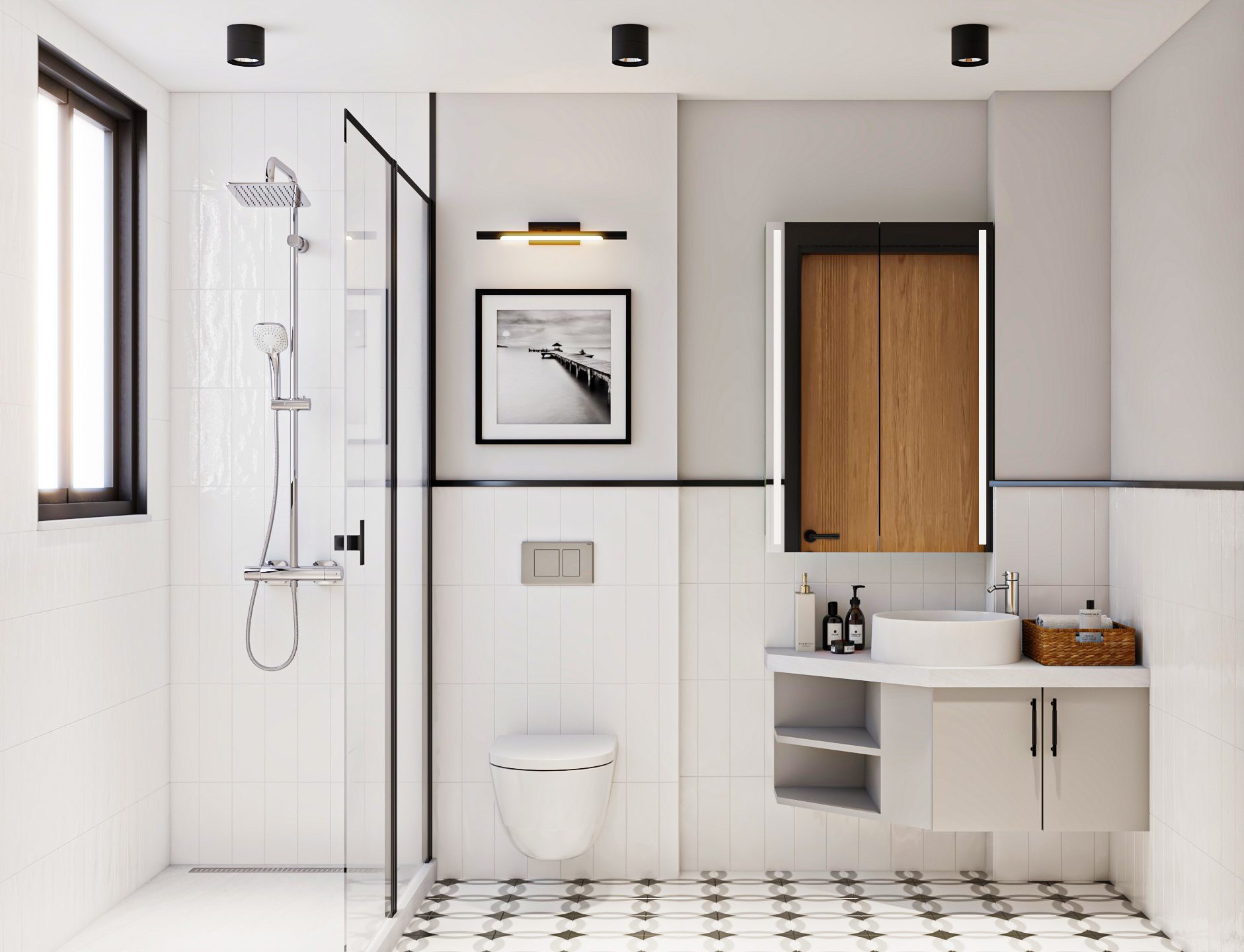 Provia otel iç mimarisi tasarımı - banyo, Heiligenhaus