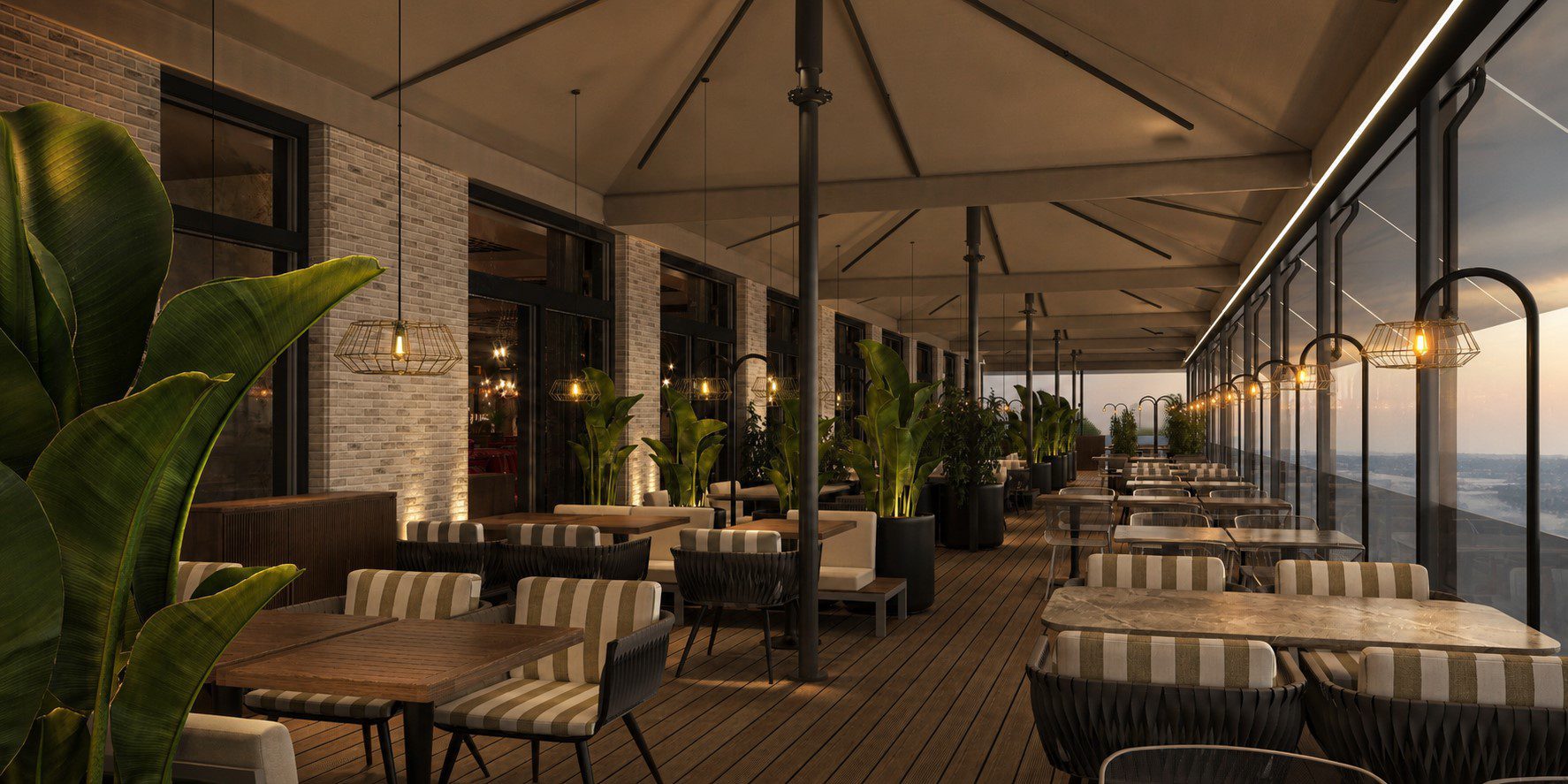 Türk restoran tasarımı - giriş cephesi, Beymen Dortmund