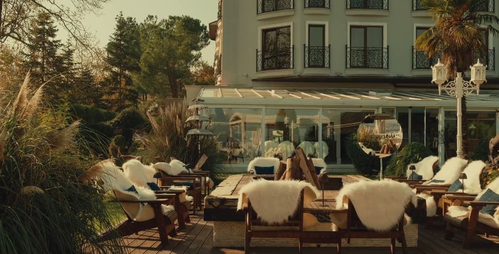 Butik otel tasarımı - ateş çukuru