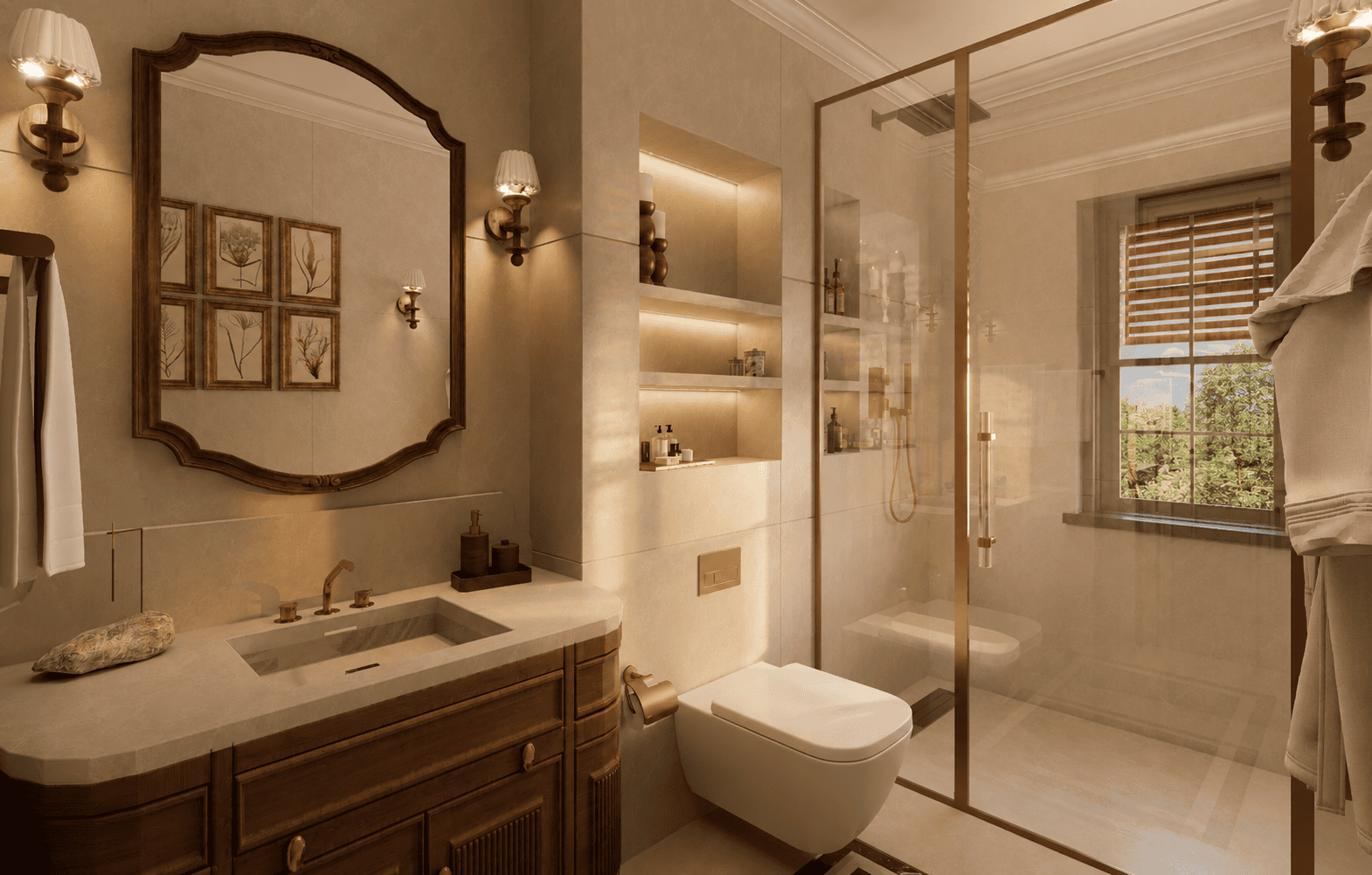 Tankut Y. Evi banyo tasarımı
