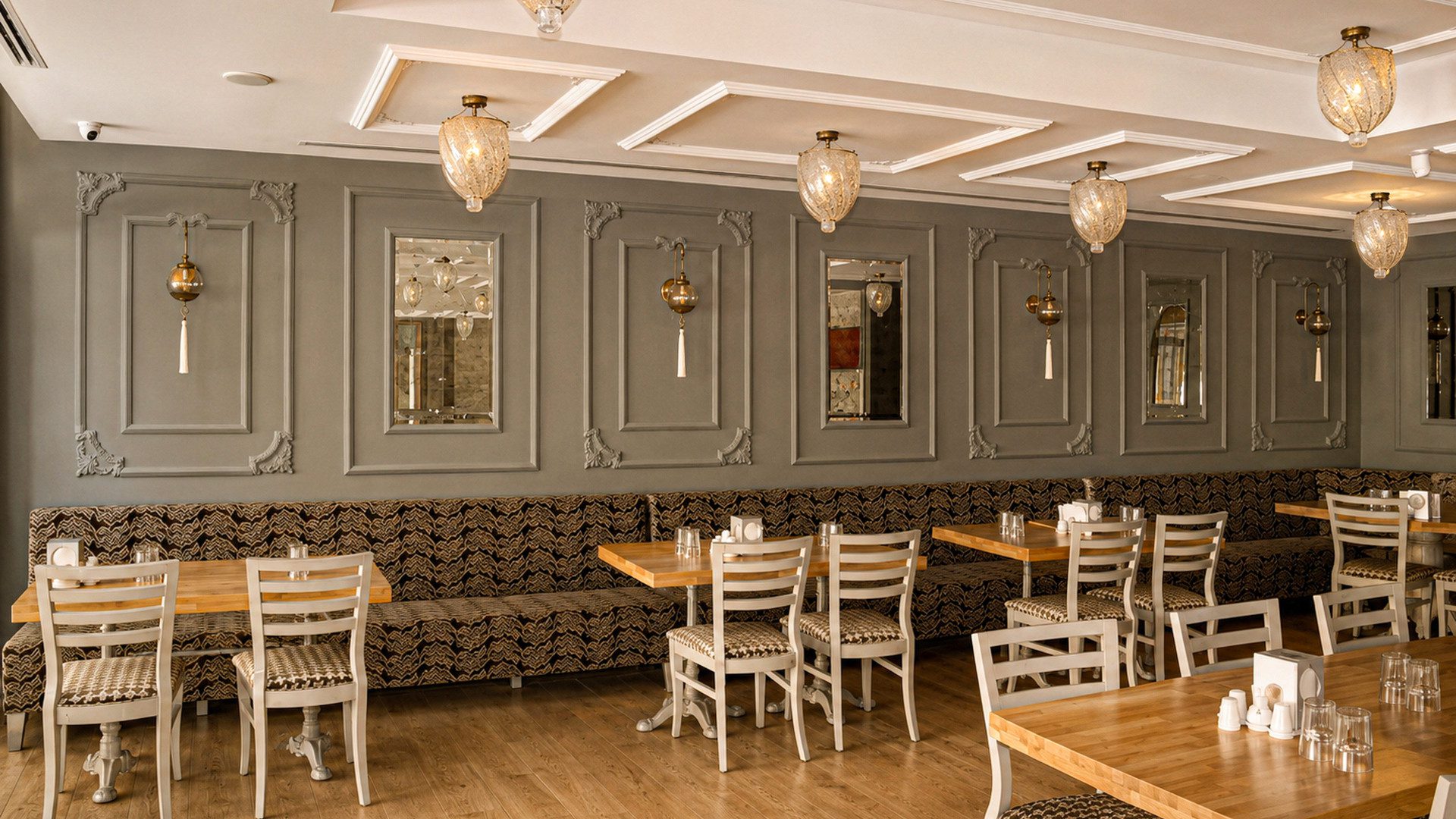 Düveroğlu restoran tasarımı - iç mekan salon görünümü - CO Mimarlık