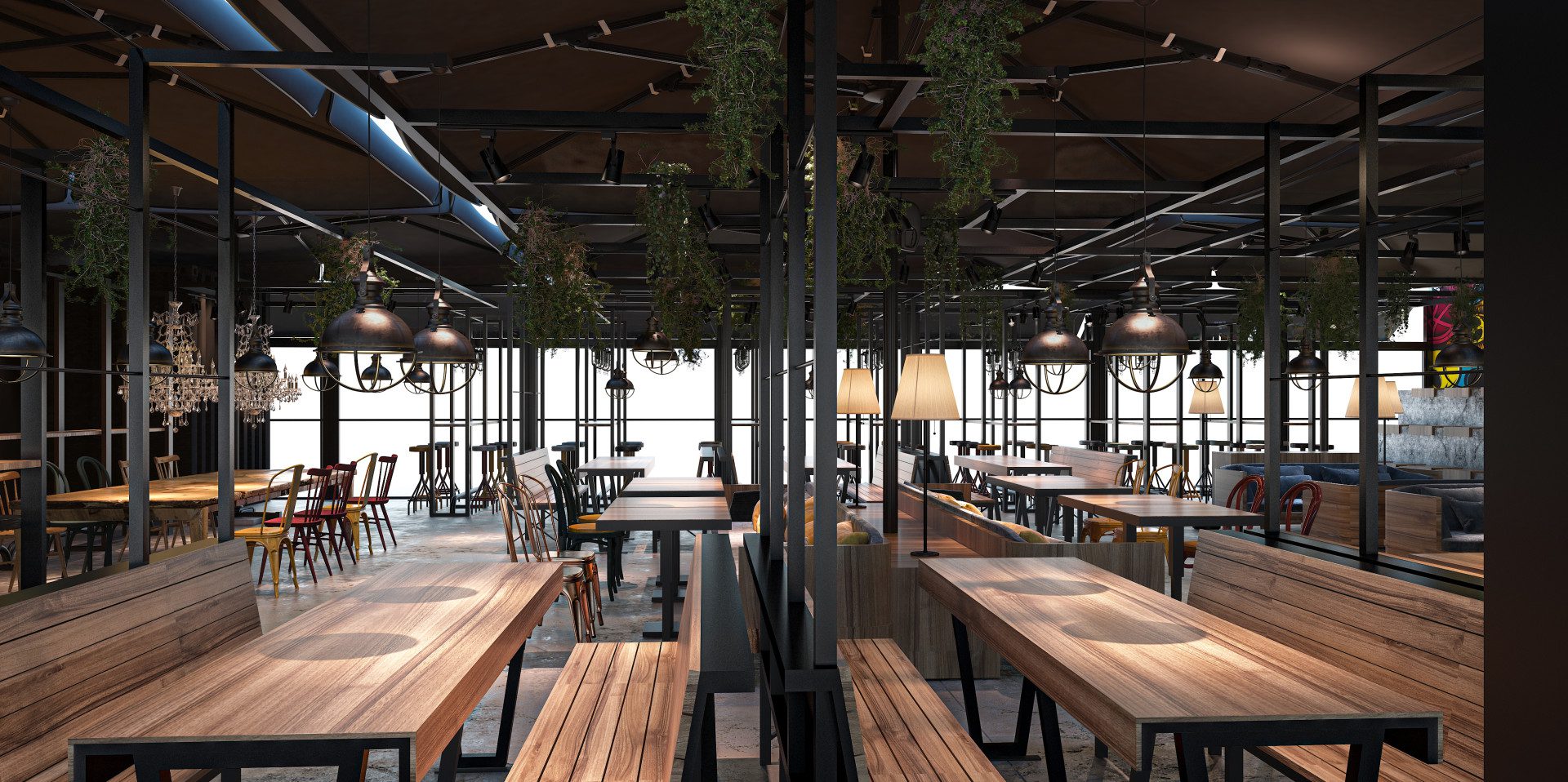 Otlak Gastro Pub bar tasarımı - Ankara