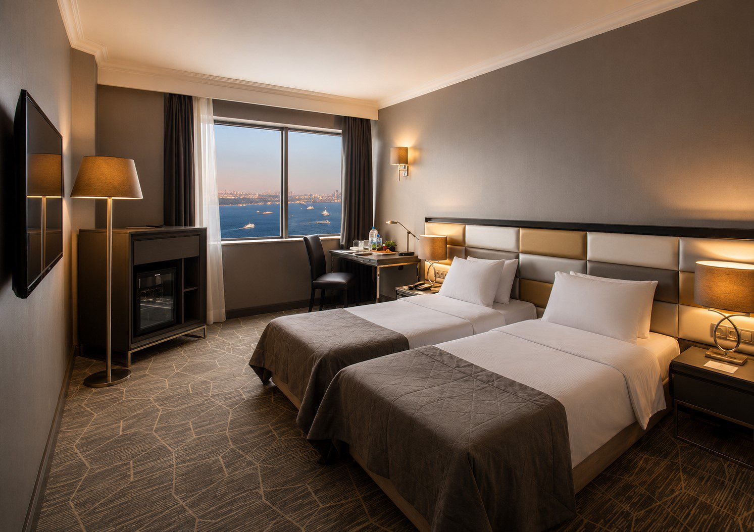 İstanbul otel iç mimarisi tasarımı - yatak odası tasarımı