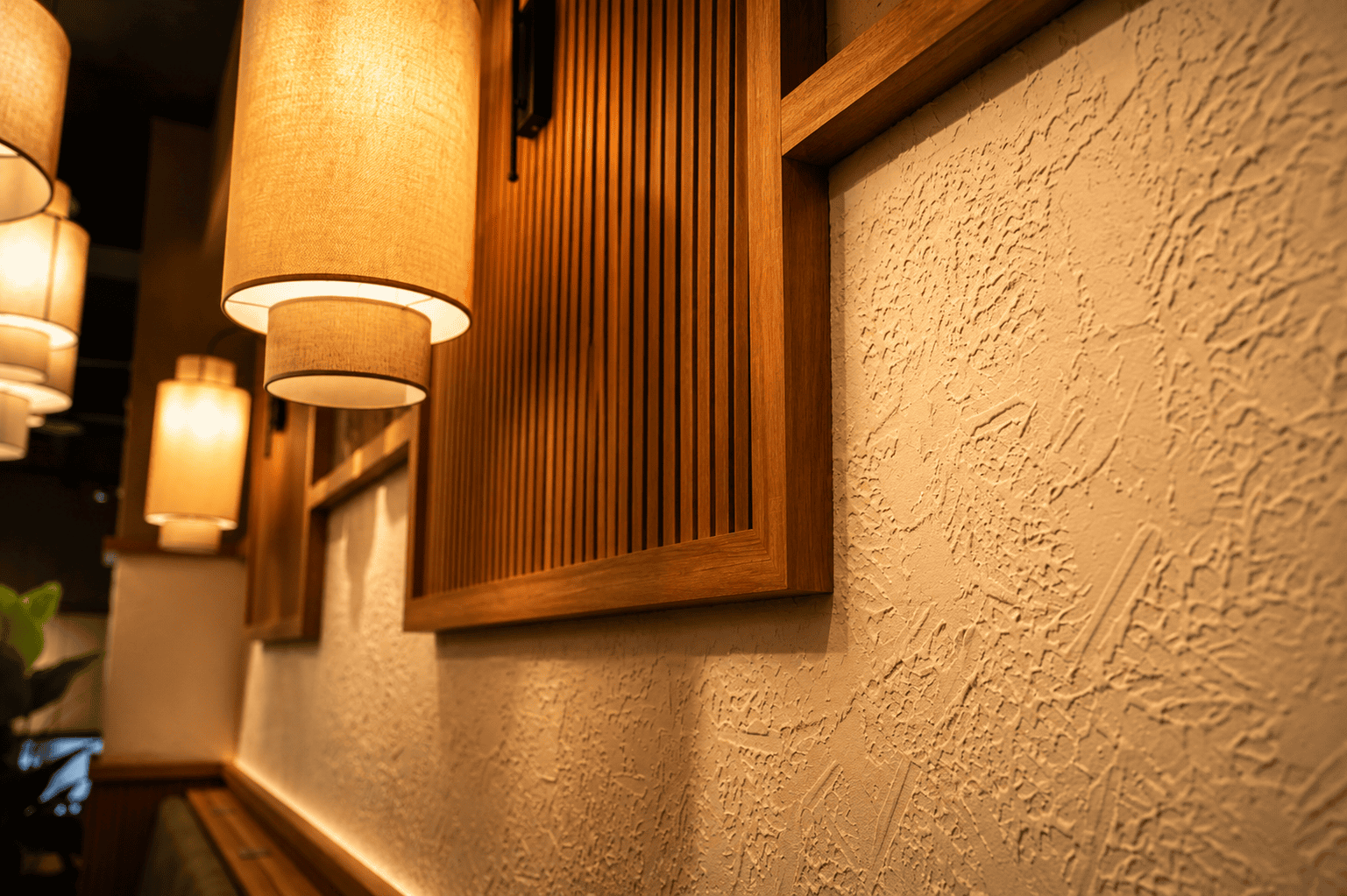 Kebap restoranı tasarımı - duvar panel detayı